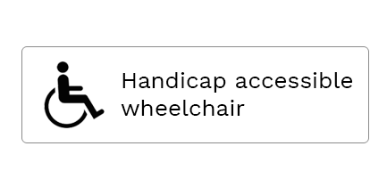 handicapped accessed Wheel Chair