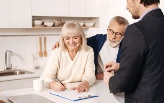 Elderly Couple Planning Their Estate